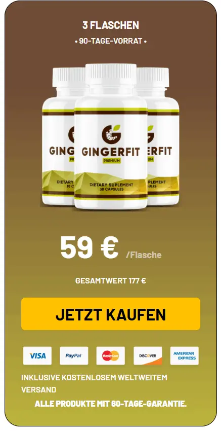GingerFit-Angebotspreis